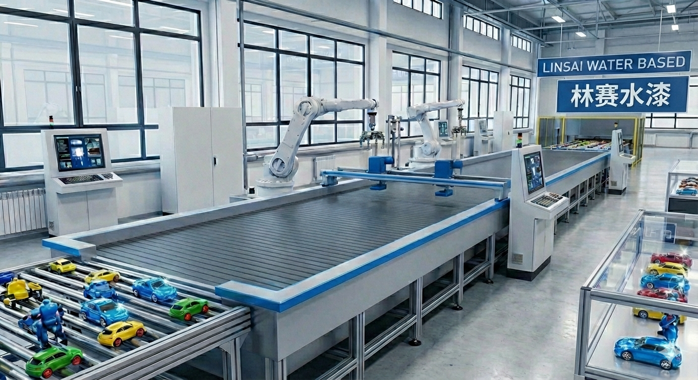 水性金属漆环保玩具漆